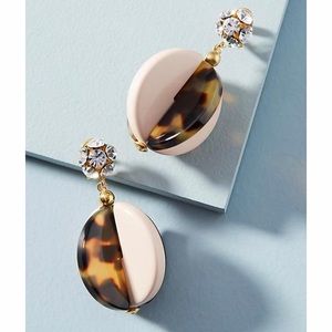 Rachel Comey ‘Holt’ earrings in Tortoise/Blush